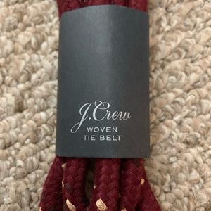 J.Crew woven rope belt